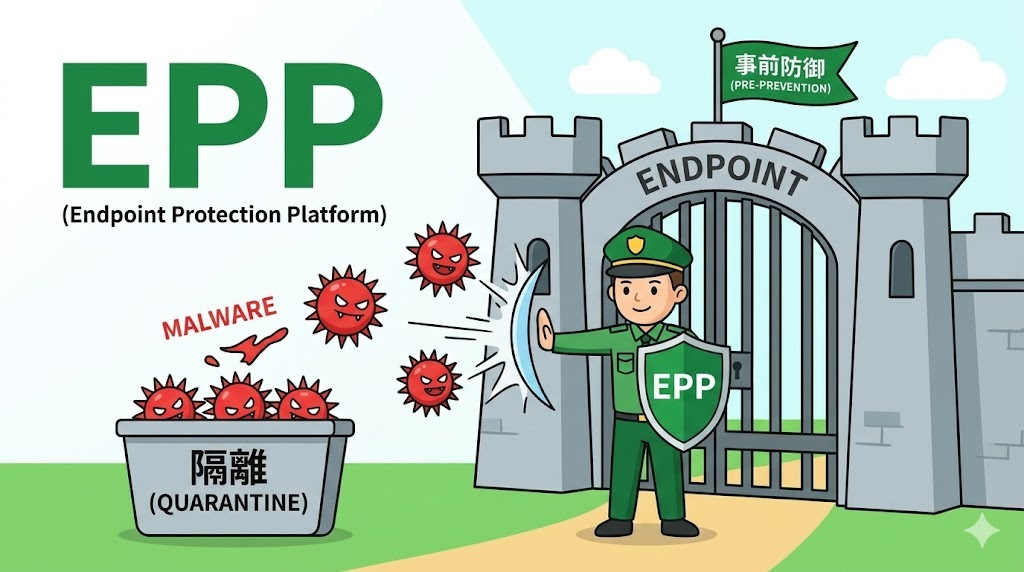 EPP（Endpoint Protection Platform）の役割
